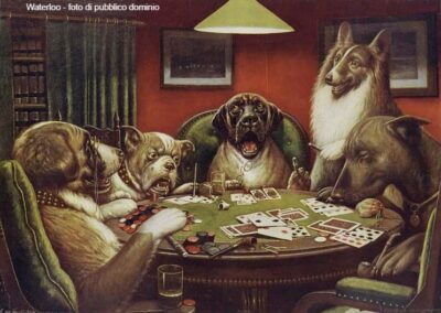 Cani che giocano a poker