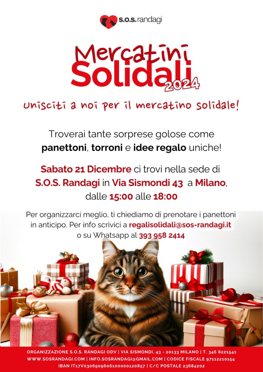 Mercatino Solidale S.O.S. Randagi