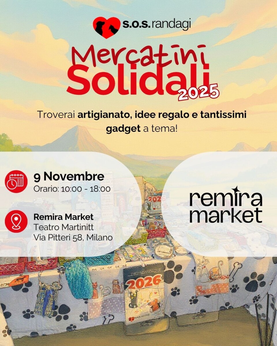 Mercatino solidale al Remira Market