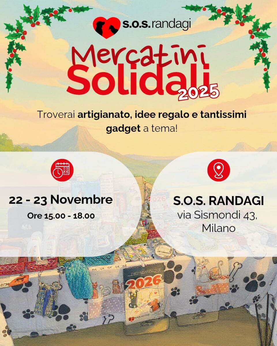 Mercatini Solidali S.O.S Randagi