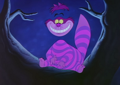 Lo Stregatto in Alice nel Paese delle Meraviglie