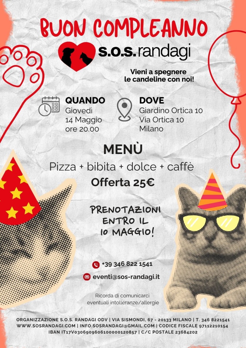 Compleanno SOS Randagi