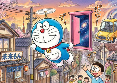 Doraemon, un gatto robot del futuro