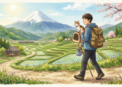 Cronache di un gatto viaggiatore, un romanzo di Hiro Arikawa