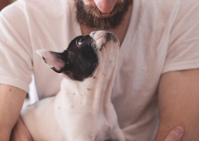Carezza al cane, una poesia di Paolo Buzzi